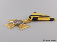 An Austrian Long Service Cross For 18 Years; Type Ii