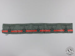 A Mint Strip Of German M43 Trapezoid Cap Insignia