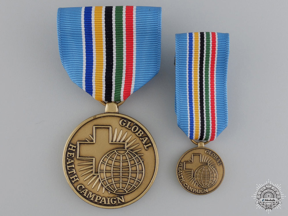 An American Public Health Service Global Health Campaign Medal eMedals