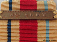 An Africa Campaign Star With 8Th Army Clasp
