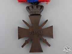 A Greek War Cross 1940; 3Rd Class With Box