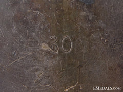 A Silver Grade Wound Badge; Marked "30"