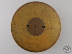 A First War Canadian Officer's Visor Cap Trench Art