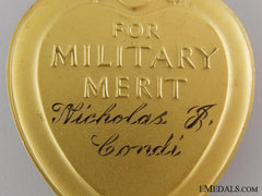 A Second War American Purple Heart To Nicholas J. Condi