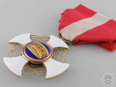 Italy, Kingdom. An Order Of The Crown In Gold, Fifth Class Knight