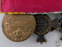 A Bavarian 1870 Franco-Prussian Iron Cross Medal Bar