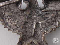 An Ss Visor Cap Eagle; Rzm Marked