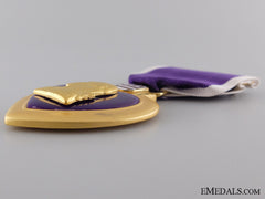 A 1943 Purple Heart To Fireman Welch; U.s.s Rowan Sinking