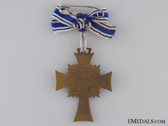 A Bronze Grade Mother's Cross; Fullsize And Miniature