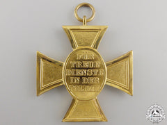 A German Police Long Service Cross; 1St Class For 25 Years