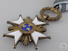 A Latvian Order Of The Three Stars; Knight's Breast Badge