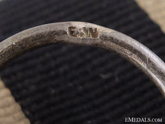 A Wwi Imperial German Pair Of Medals; Marked E.w.