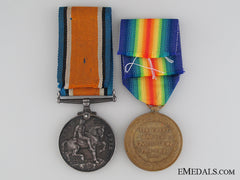 A Wwi Pair To The Canadian Railway Troops