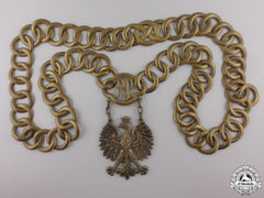 Poland, Republic. A Government Official's Collar Chain, C.1956