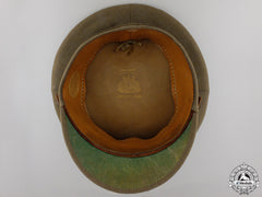 A First War Canadian Officer's Dress Visor By Tress & Co