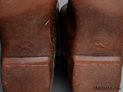 A Scarce Pair Of First War Cef Officer's Rubber Trench Boots