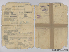 A Soldbuch To The 695Th Heavy Flak Battalion; Captured