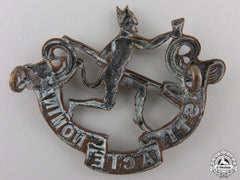 A First War 8Th Infantry Battalion "The Black Devils" Cap Badge