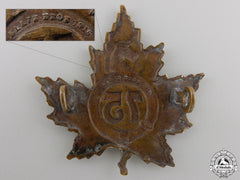 A First War 75Th Infantry Battalion Cap Badge