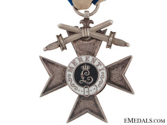 Military Merit Cross 2Nd. Cl. W/Swords 1913-18