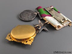 A Fine Order Of The Star Of India Miniature Pair