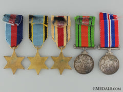 A Second War Wwii Miniature Group Of Five