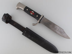 Early Hitler Youth Knife With Motto By Tiger