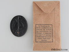 Wound Badge - Black Grade In Packet Of Issue
