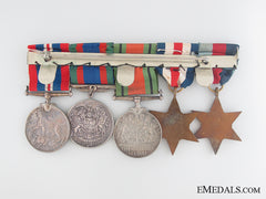 Wwii Canadian Veteran's Group Of Five