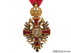 An Order Of Franz Joseph In Gold