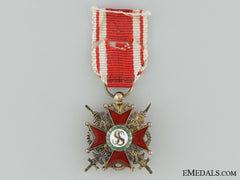 A Miniature Imperial Order Of St. Stanislas With Swords