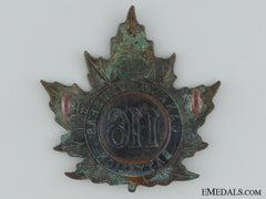 Wwi 116Th Infantry "Ontario County Infantry Battalion" Cap Badge