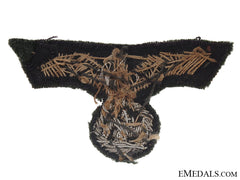 Army Officer's Bullion Eagle For Visor Hat (Schirmutze)