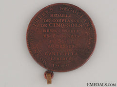 1792 Bastille Day Merchants Token