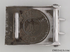 Army (Heer) Belt Buckle By Gustav Brehmer