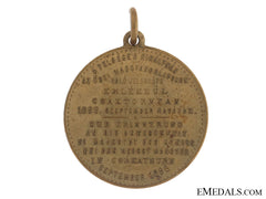 Franz Joseph At Cakovec Autumn Manoeuvres Commemorative Medal 1896