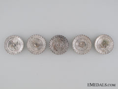 Five Finnish Cap Badges, C. 1941