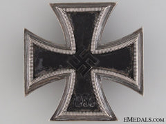 Iron Cross 1St Class 1939 To W.huber 4H Sicherungs
