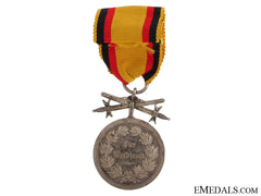 Silver Merit Medal With Swords 1909-1918