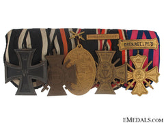 Imperial Medal Bar With Five Awards