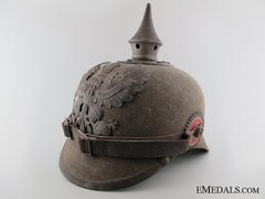 Imperial Prussian Ersatz Felt Pickelhaube1600