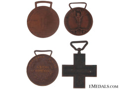 Four First War Italian Medals