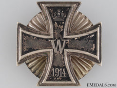 Iron Cross First Class 1914 - Screwback