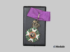 Belgium, Kingdom. An Order of Leopold, Commander, by Fonson