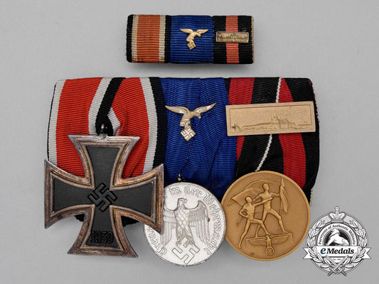 a_luftwaffe_long_service_parade_mounted_medal_bar&_ribbon_bar_j_067_1