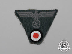 A Third Reich Period German Wehrmacht Heer (Army) Cap Insignia; Uniform Removed
