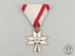 A Croatian Order Of King Zvonimir's Crown; 3Rd Class Civil Division