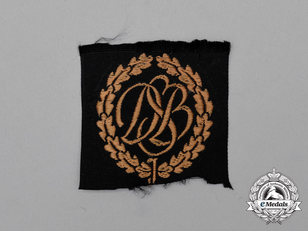 an_unissued_third_reich_period_dsb_marksmanship_badge;_cloth_version_j_124_1