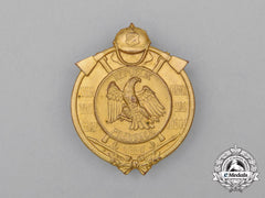 A Prussian Firefighter's Commemorative Badge