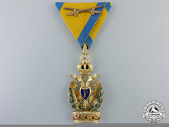 An Austrian Order Of The Iron Crown In Gold By  Rozet & Fischmeister